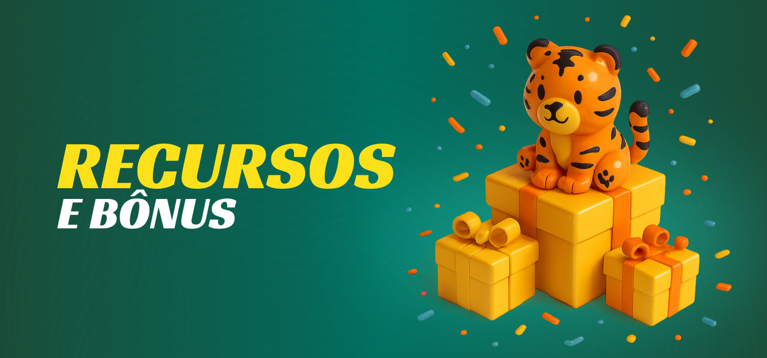Recursos e bônus no Fortune Tiger