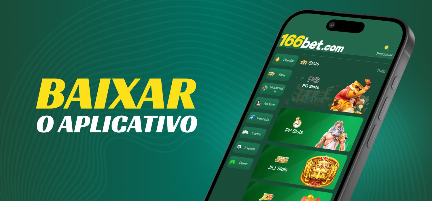 Como baixar o aplicativo 166Bet