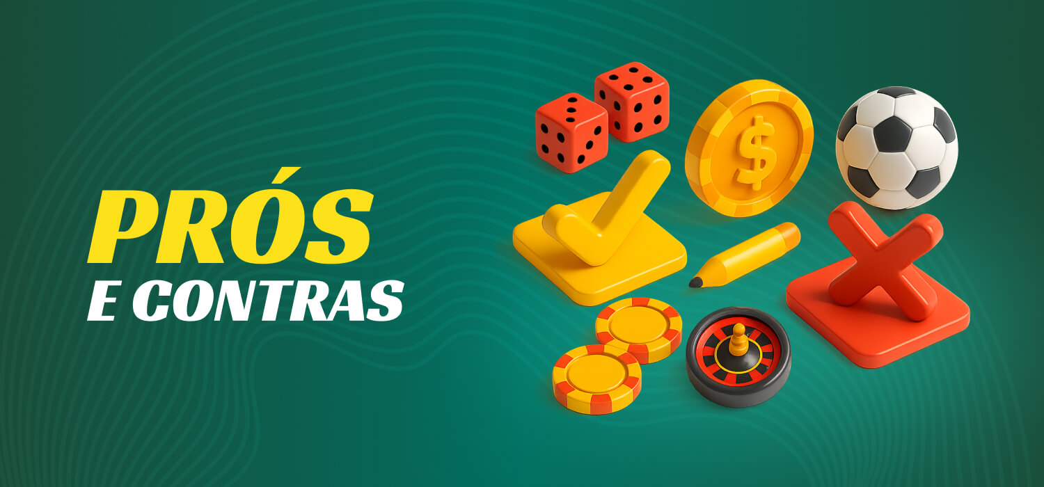 Prós e contras do cassino online 166Bet
